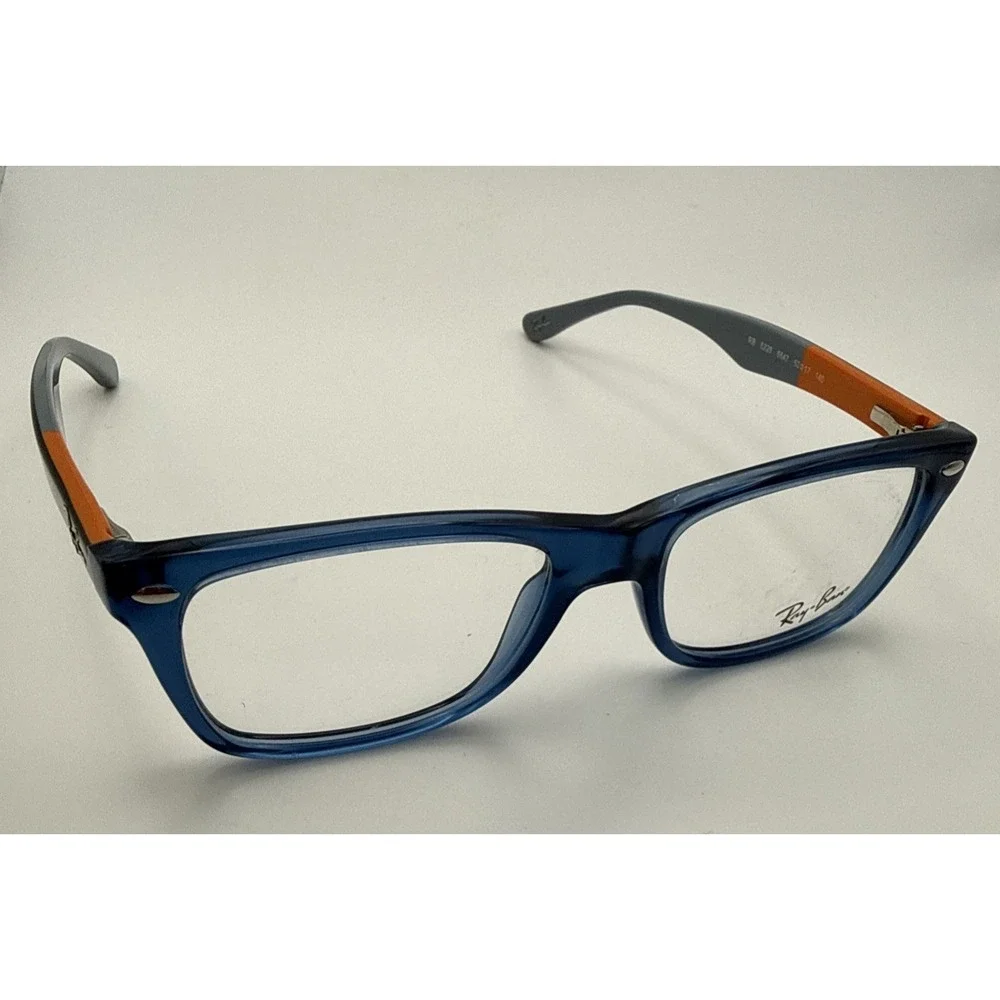 Ray-Ban Authentic RB5228 5547 Blue/Orange  Eyeglasses 50- 17-140 Frames Only